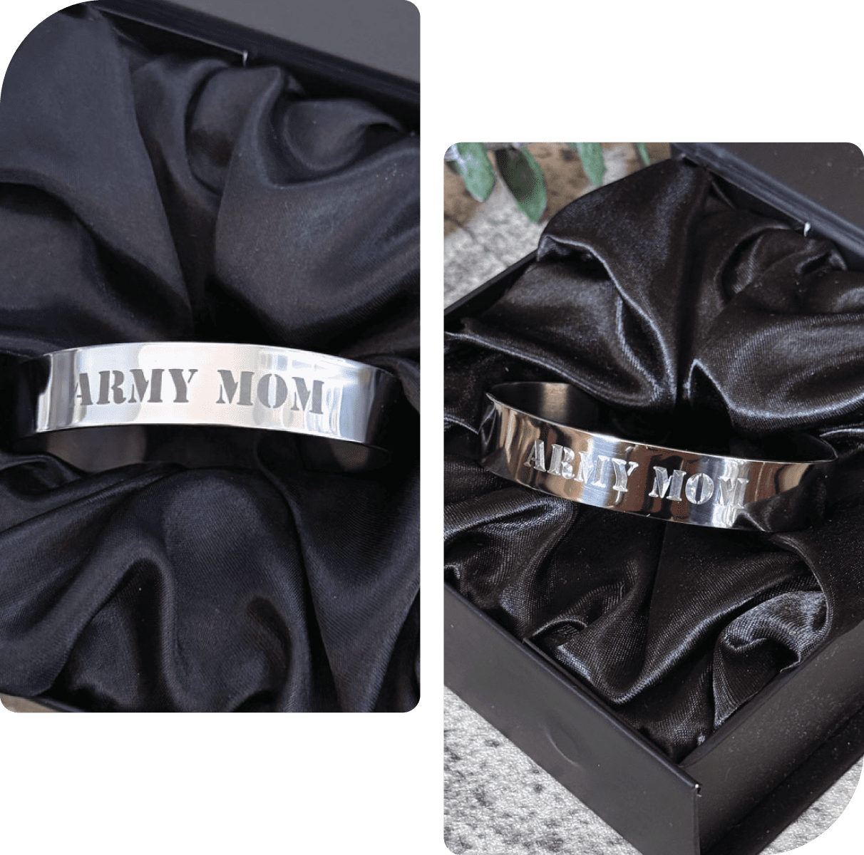Military Mom Cuff Bracelet Jewelry
